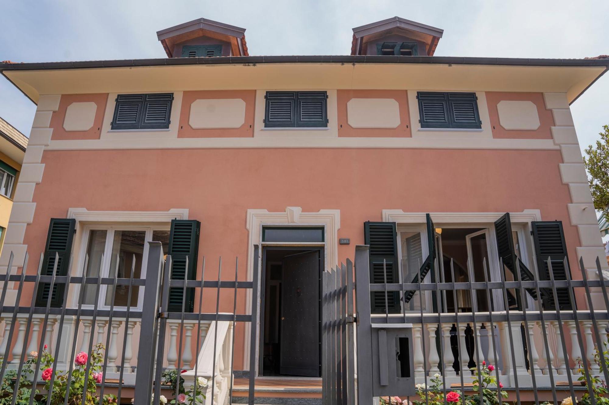 050 - Villa Genny Appartamento Lauro 东塞斯特里 外观 照片